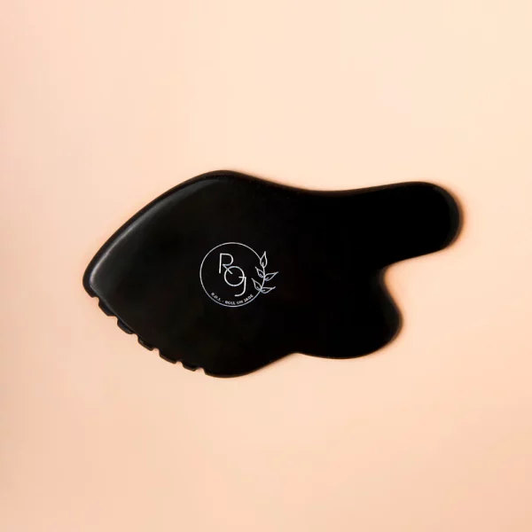 Gua sha  Obsidienne noire